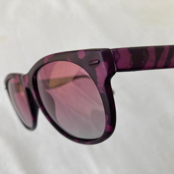 Sunjet By Carrera Women Sunglasses 5244 98 Plum Mirror Vintage Purple Shades - Picture 3 of 15